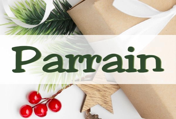 Cadeau de Noël pour Parrain